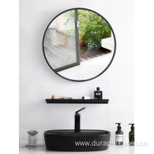 Round stainless steel copper Free Mirror for Bathroom